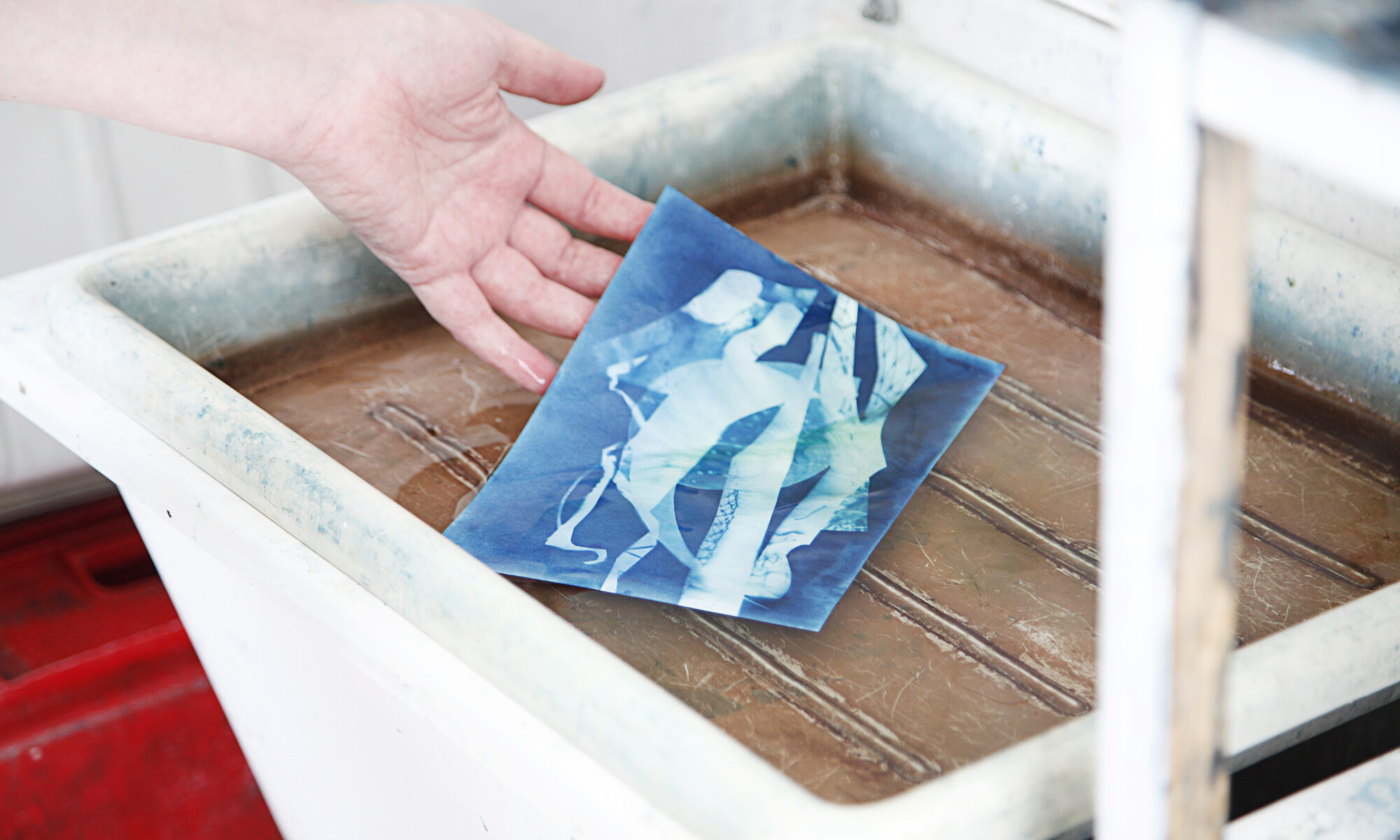 Blaues Glück – Cyanotype workshop with Kirsten Heuschen, Berlin